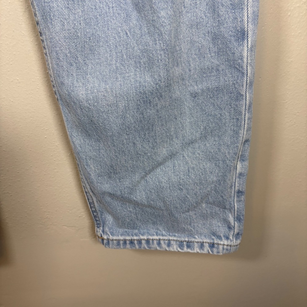 Everlane The Cheeky Jean Light Wash Blue High Rise Straight Leg Denim Size 33 R - Picture 5 of 12